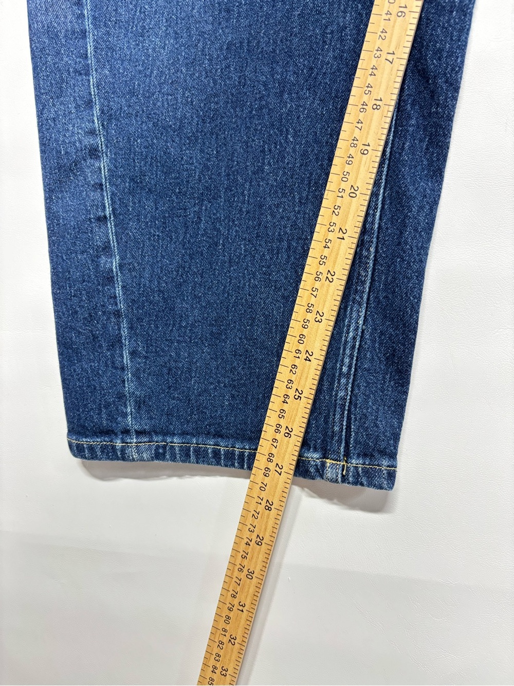 ✨SPANX Women’s Barrel Leg Jeans Size L/G R - Picture 15 of 16